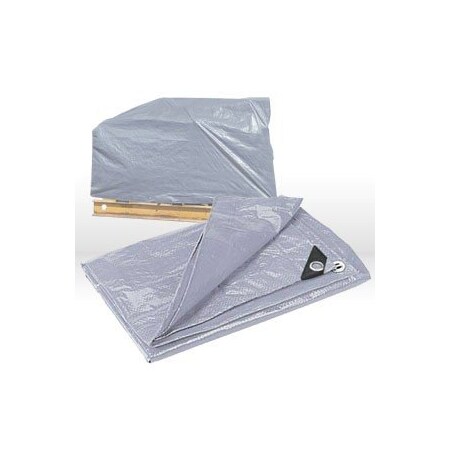 Kotap Super Duty Tarp, 8 ft x 10 ft, Silver TRS0810